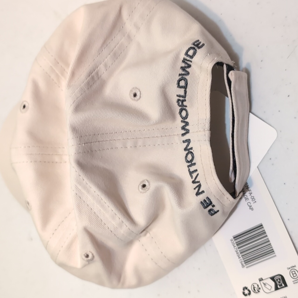 P.E Nation White Homage Cap NWT - Picture 2 of 6